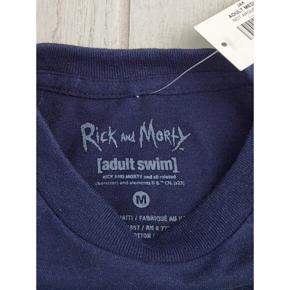 Spencer's Medium T-Shirt Rick & Morty Graphic Cotton Blue "I'm Not Arguing..." - Picture 3 of 6